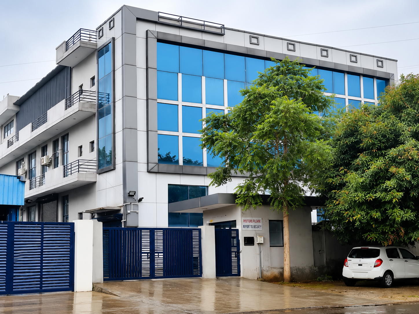 Industrial Building Concrete Foundations